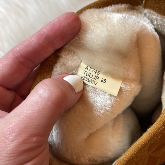 VGUC size 8 Coach Caramel Tulip Signature Suede Boots! - Picture 11 of 16